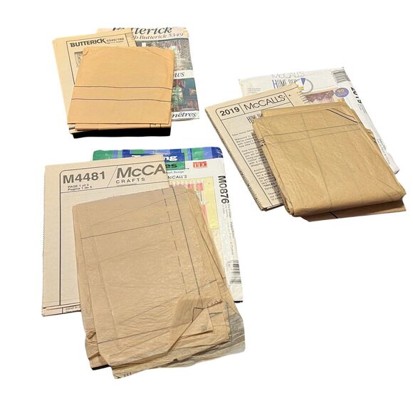 Home Dec Sewing Patterns Window Treatments Multi Styles Lot Of 11 New And Used - Picture 8 of 11